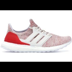 adidas Ultra Boost 4.0 Chalk White Active Red (W)